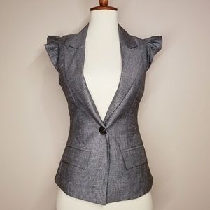 BEBE hourglass blazer vest